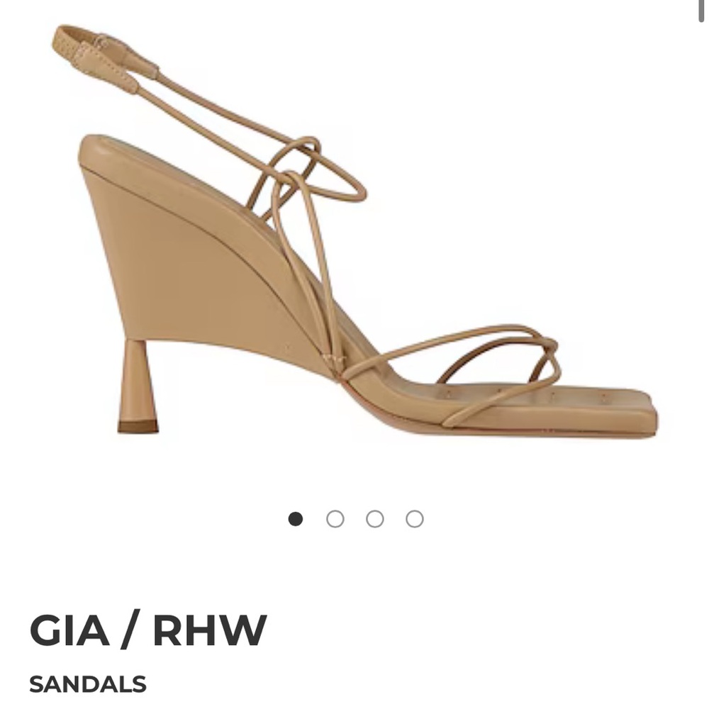 GIA / RHW Strappy sandals NEW IN BOX
